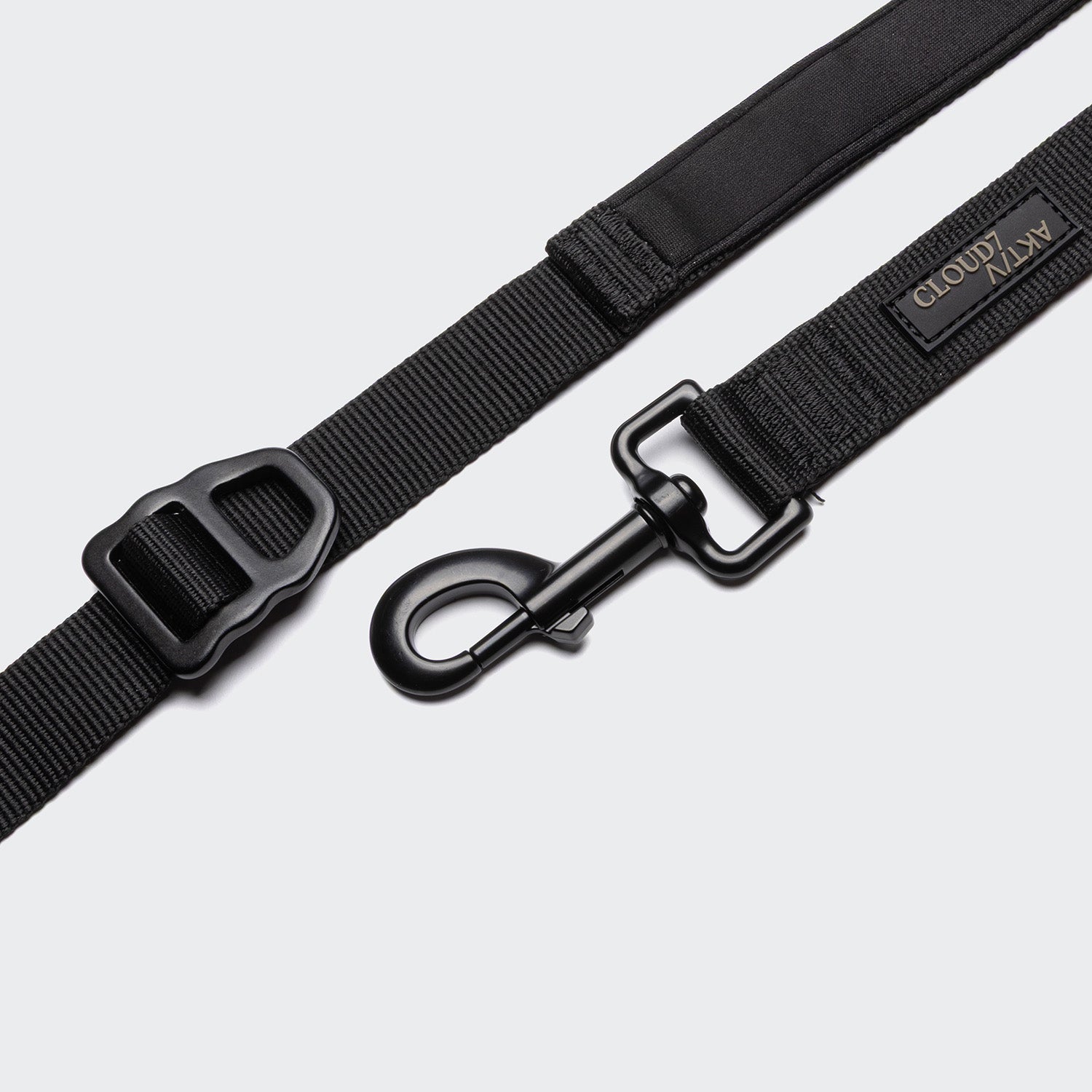 L-2 Jogging-Leash AKTIV Black – Lightweight, durable jogging leash for active dogs