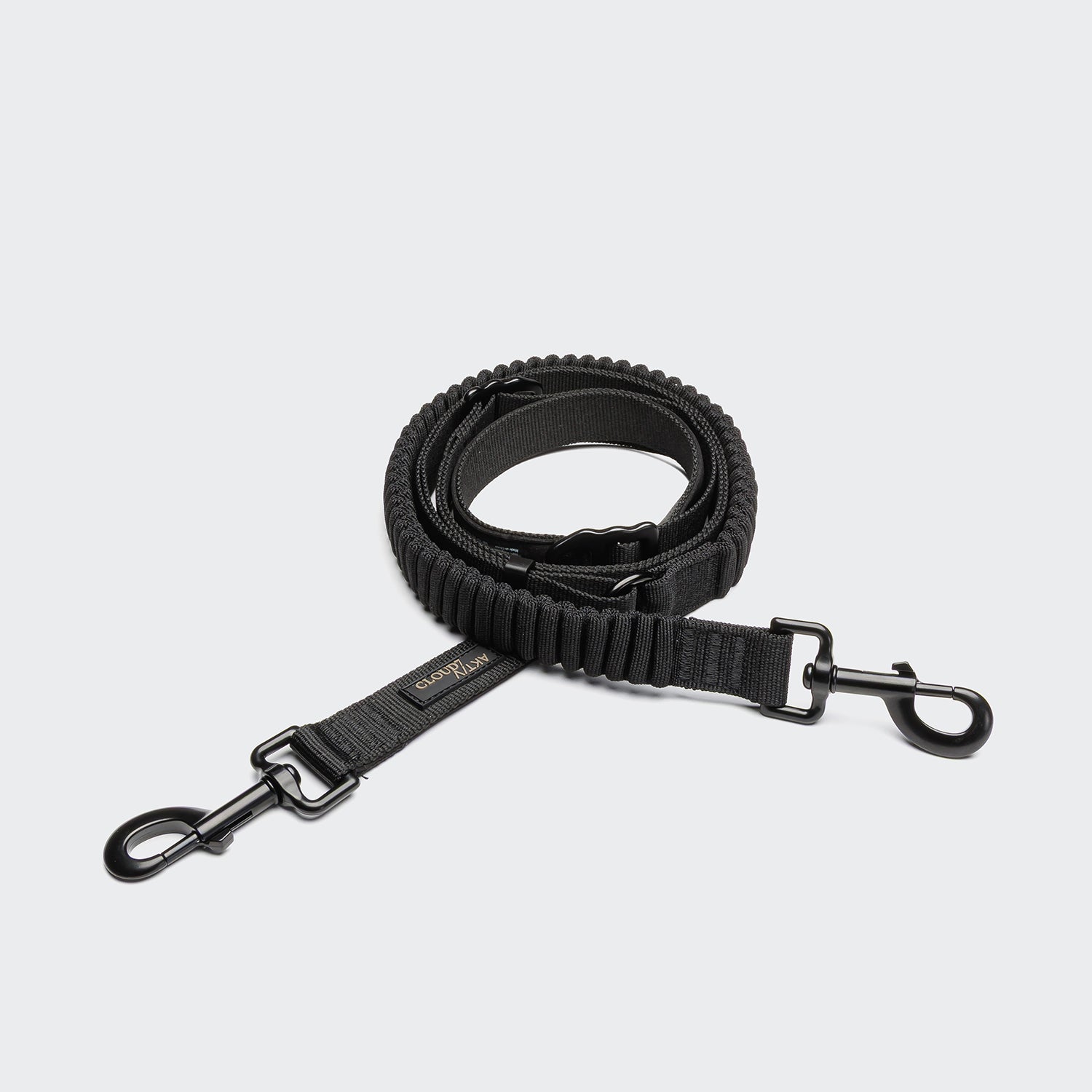 L-2 Jogging-Leash AKTIV Black – Lightweight, durable jogging leash for active dogs