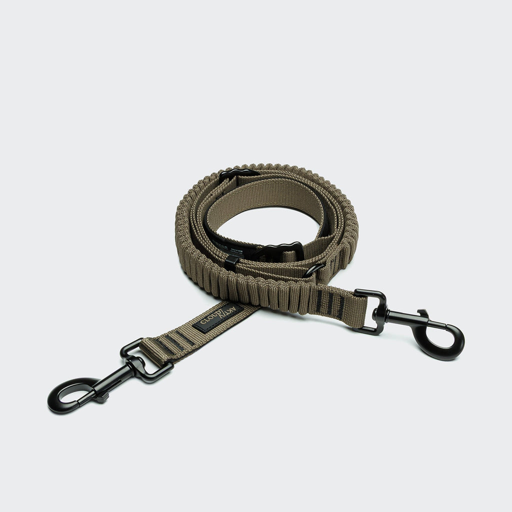 L-2 Jogging Leash AKTIV Olive – lighter, sturdier running companion
