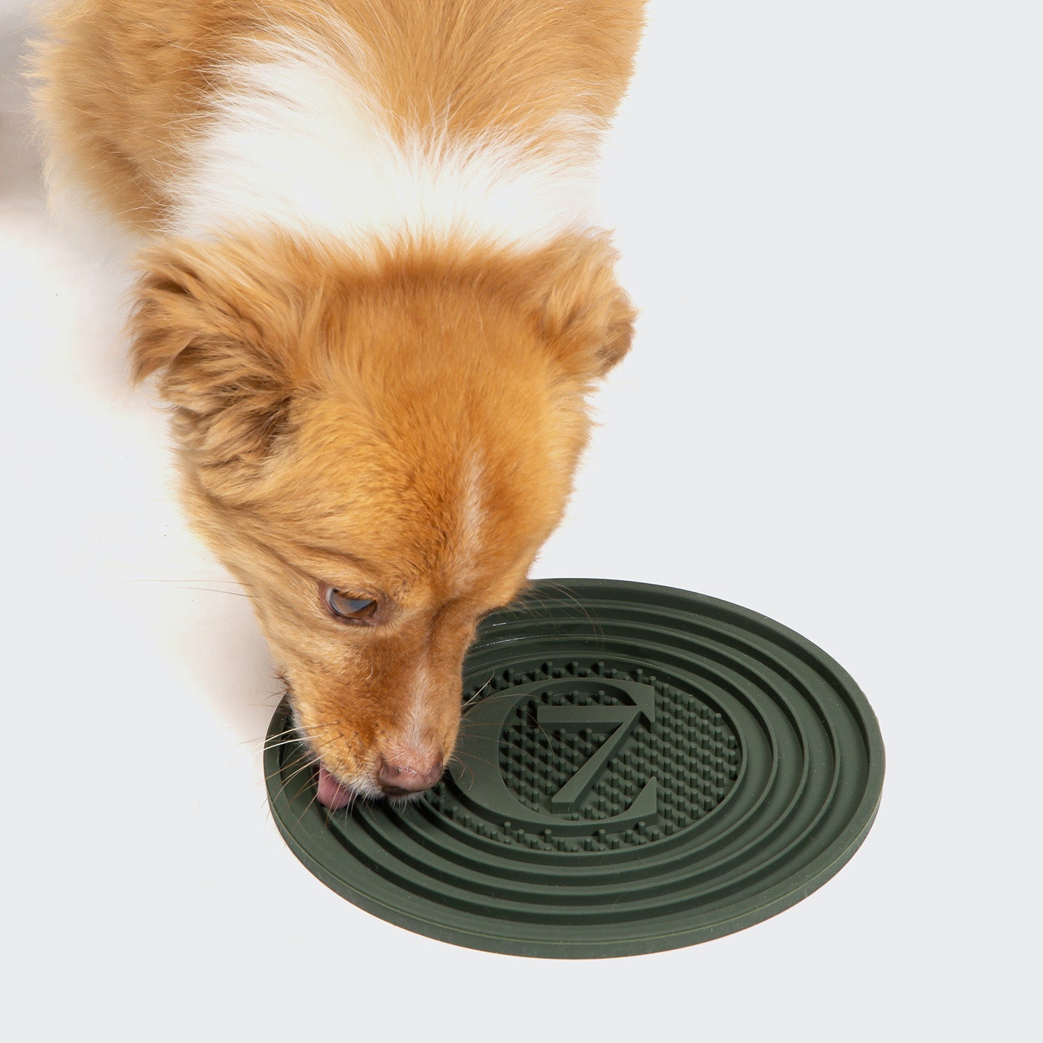 Lick Mat C7 - Dark Olive Silicone Treat Mat for Pets