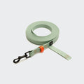 BioThane Long Line Dog Leash – Ipanema Mint with Neon Orange Accents