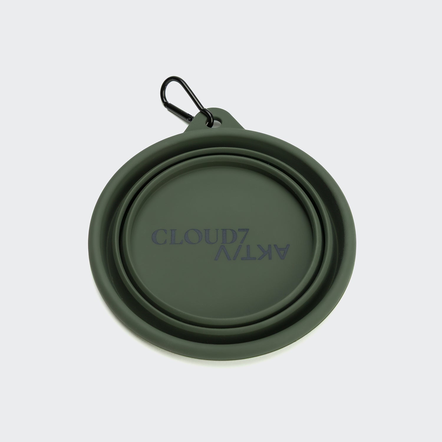 AKTIV Foldable Travel Bowl – Dark Olive, Portable & Lightweight