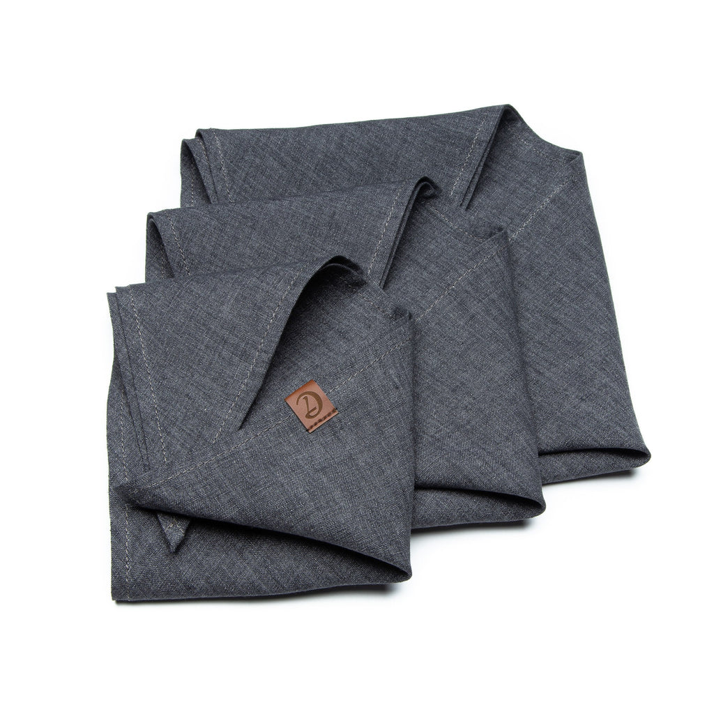 Indigo Personalized Dog Bandana — Customizable Accessory for Your Pup