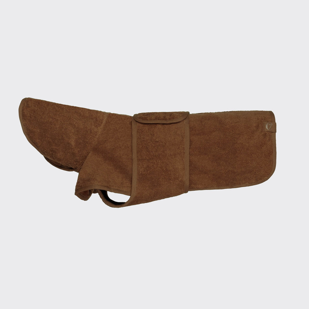 Föhr Caramel Dog Bathrobe – Ultra-Soft, Absorbent Robe for Wet Dogs