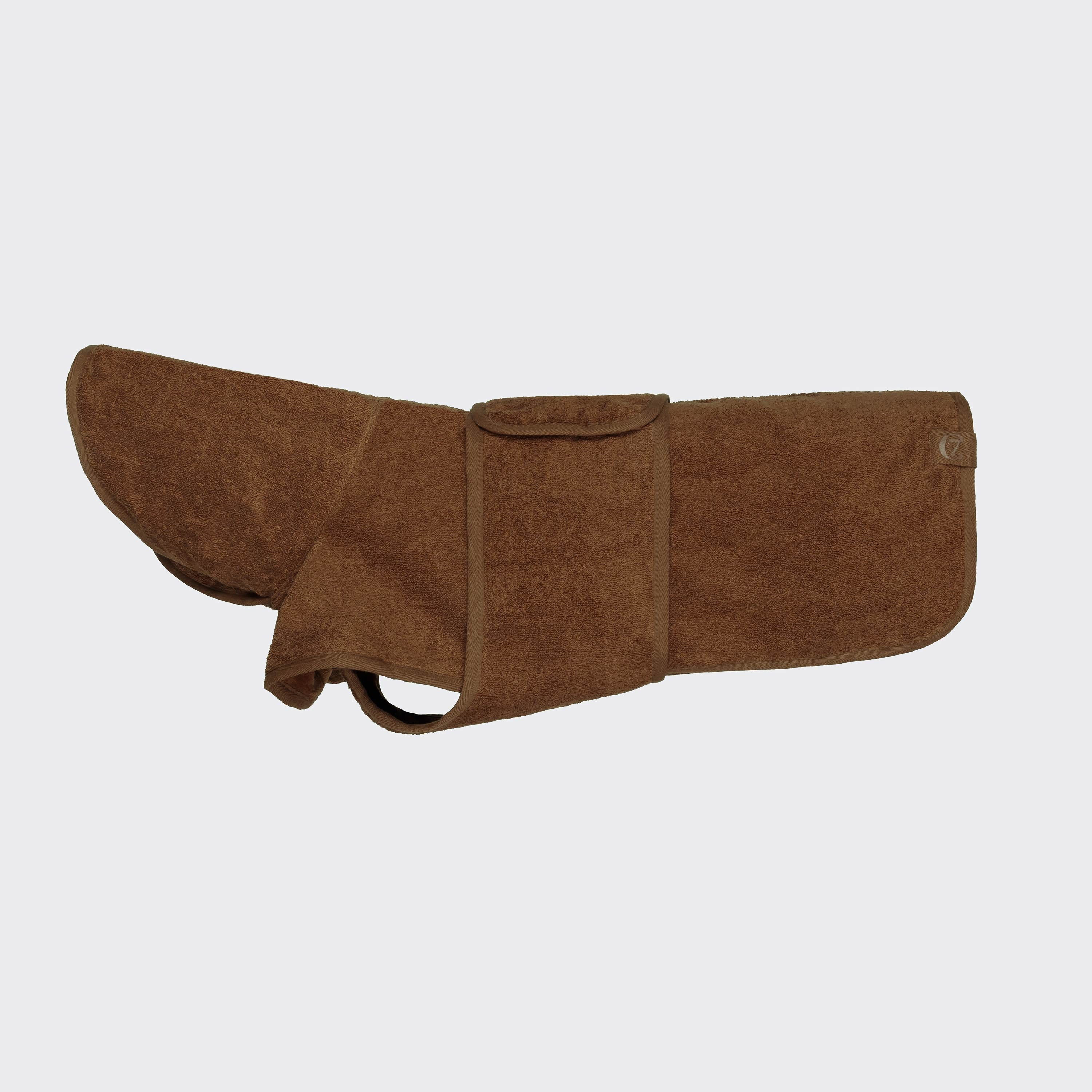 Föhr Caramel Dog Bathrobe – Ultra-Soft, Absorbent Robe for Wet Dogs