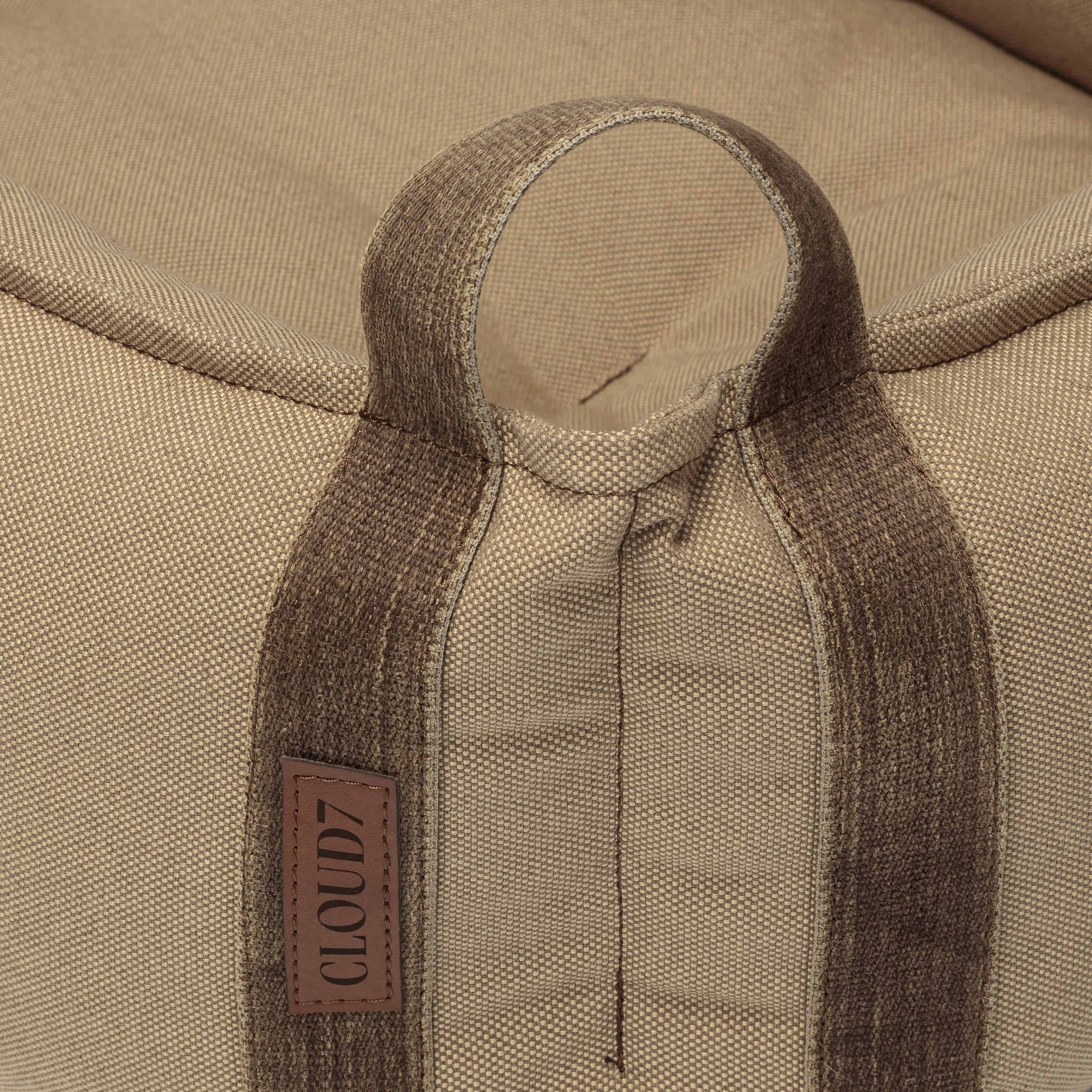 Boost Canvas Beige Dog Bed - Cozy, Durable Comfort