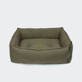 Olive Canvas Dog Bed - Boost