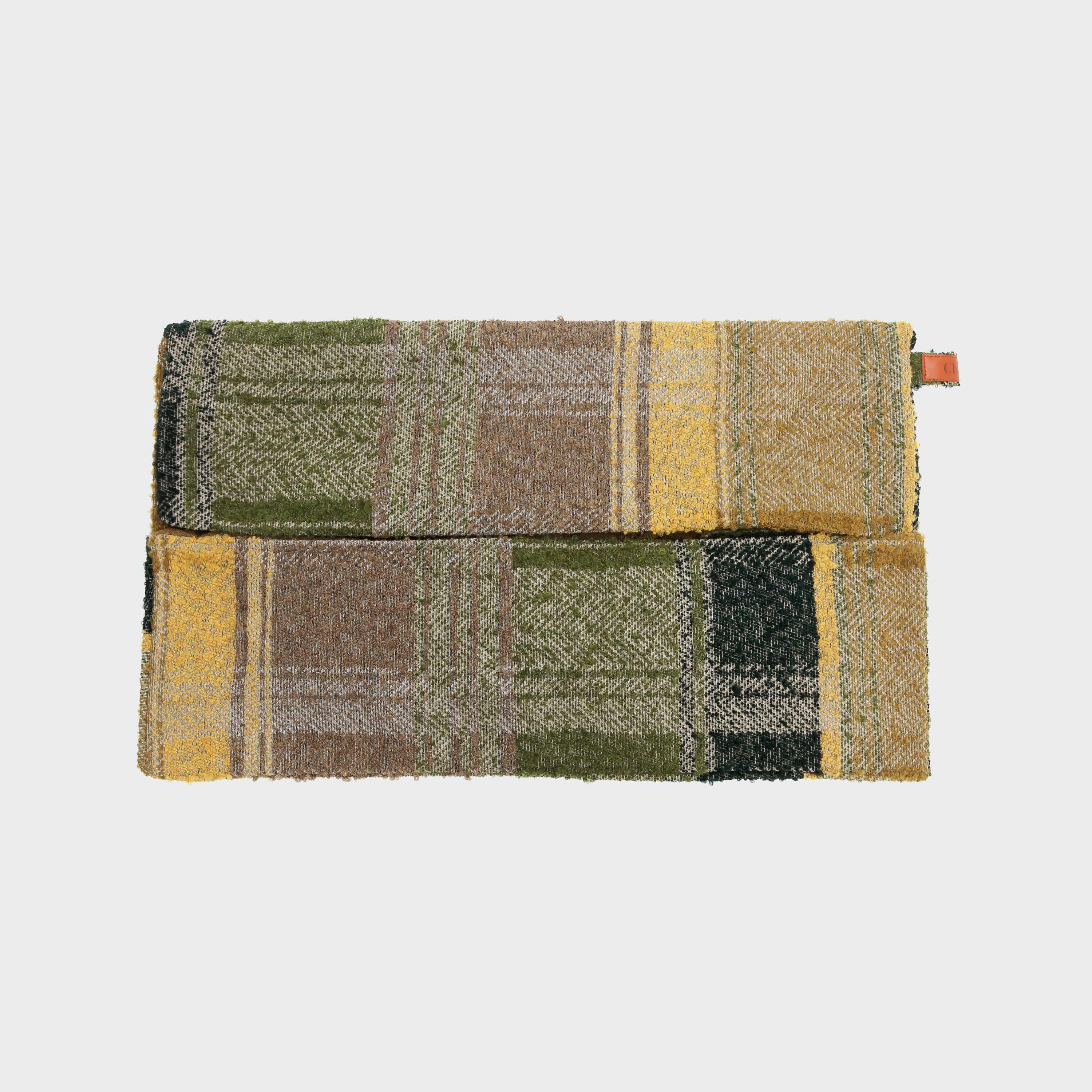 Tartan Green Replacement Dog Bed Cover — Durable, Cozy & Easy to Clean