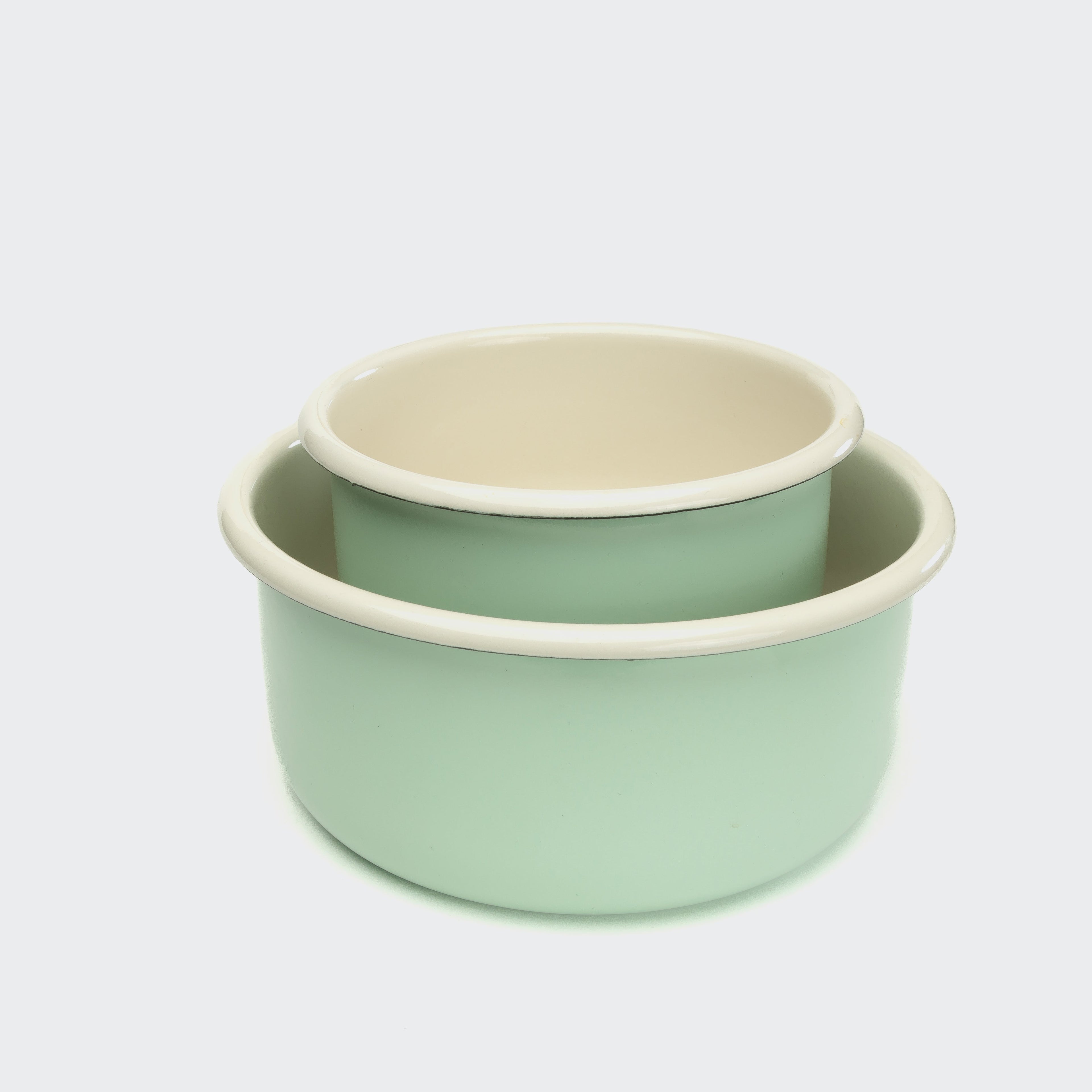 Granny's Pastel Green Dog Bowl