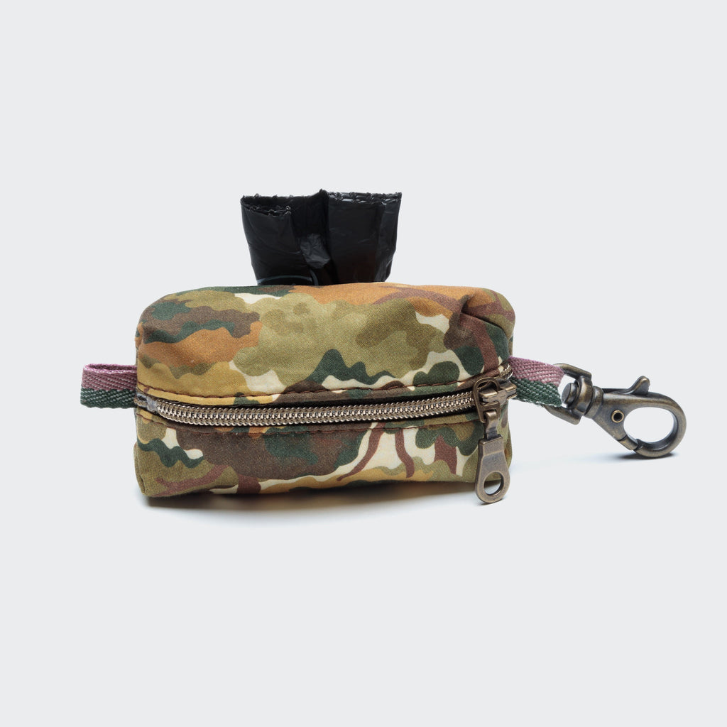 Woodland Green Dog Poop Bag Holder — Convenient, Clean-Up Ready Accessory