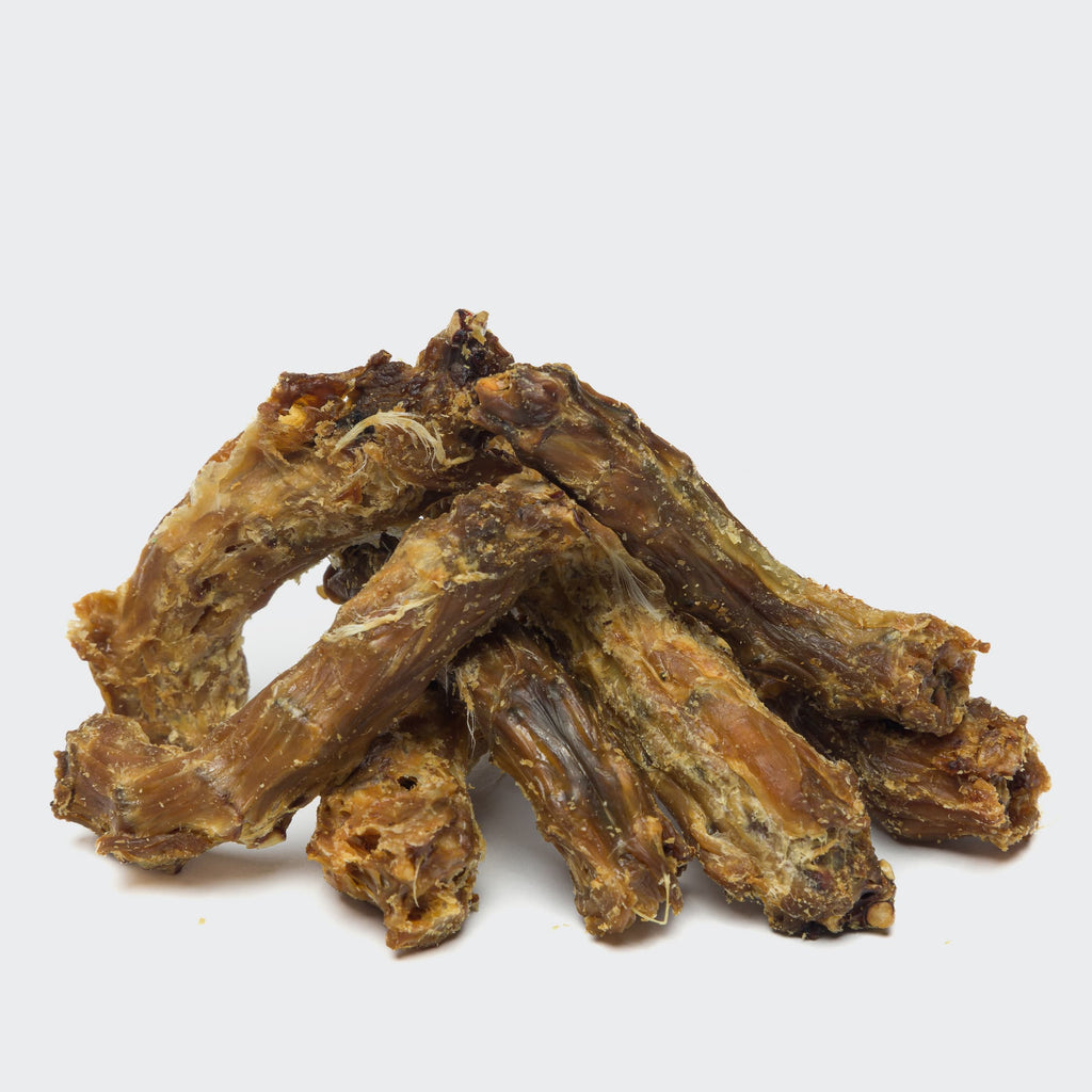Premium Dried Chicken Necks Dog Treats – 200g