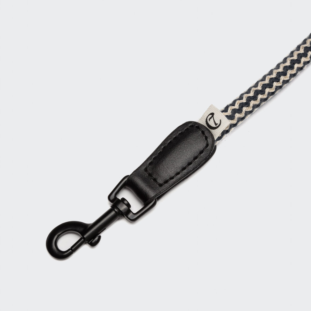 Mauerpark Zigzag Black Dog Leash