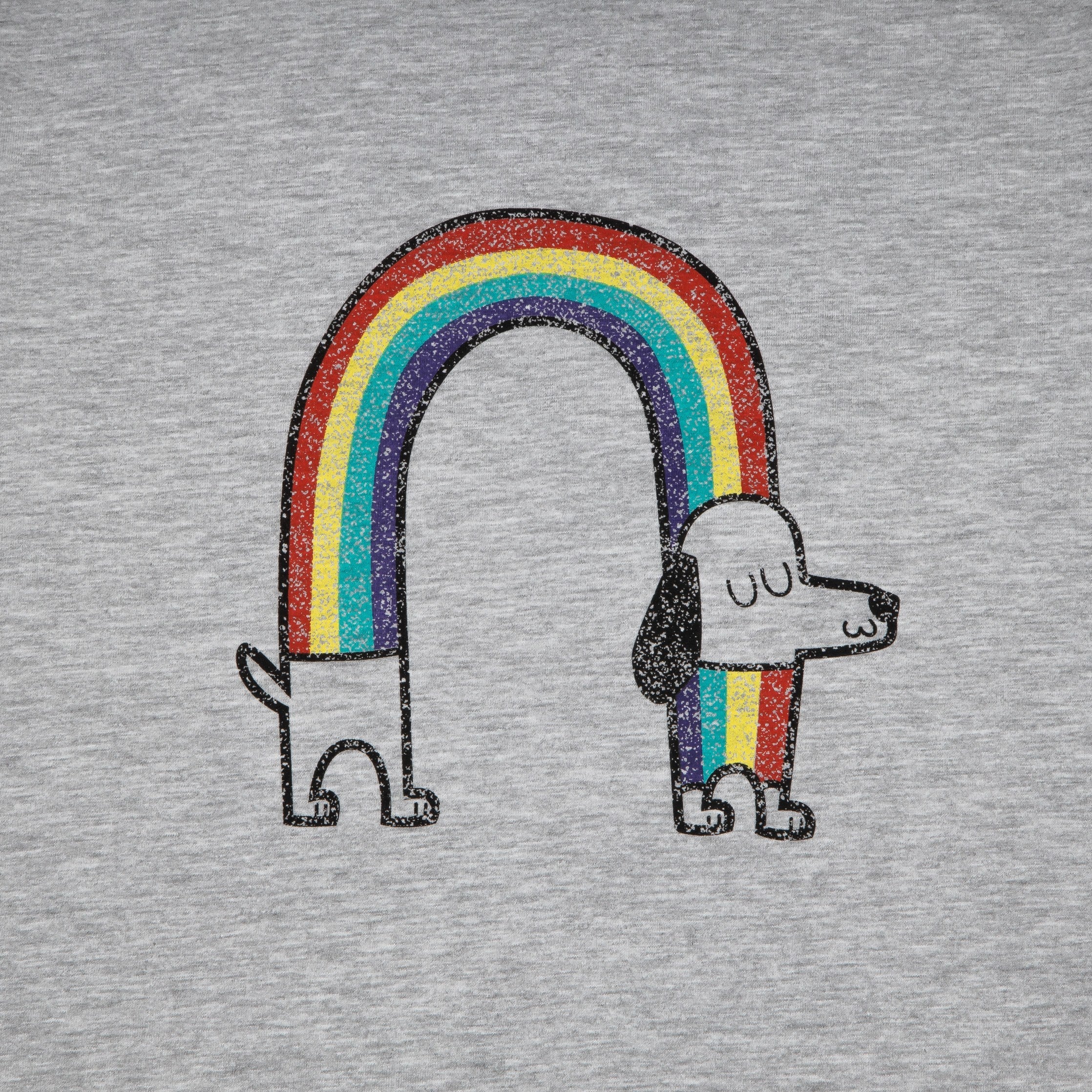 RESC7UE Rainbow Blend T-Shirt – Grey