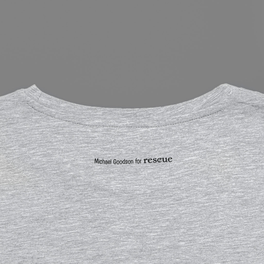 RESC7UE Rainbow Blend T-Shirt – Grey