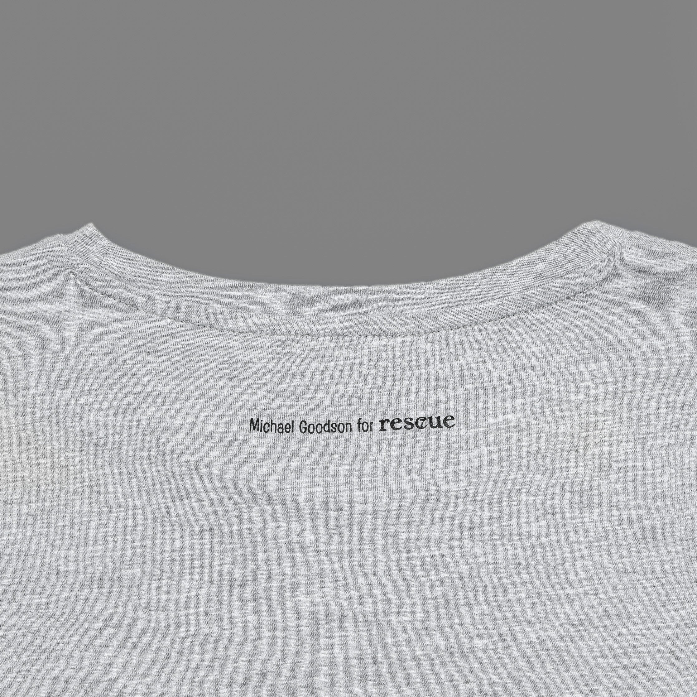 RESC7UE Rainbow Blend T-Shirt – Grey