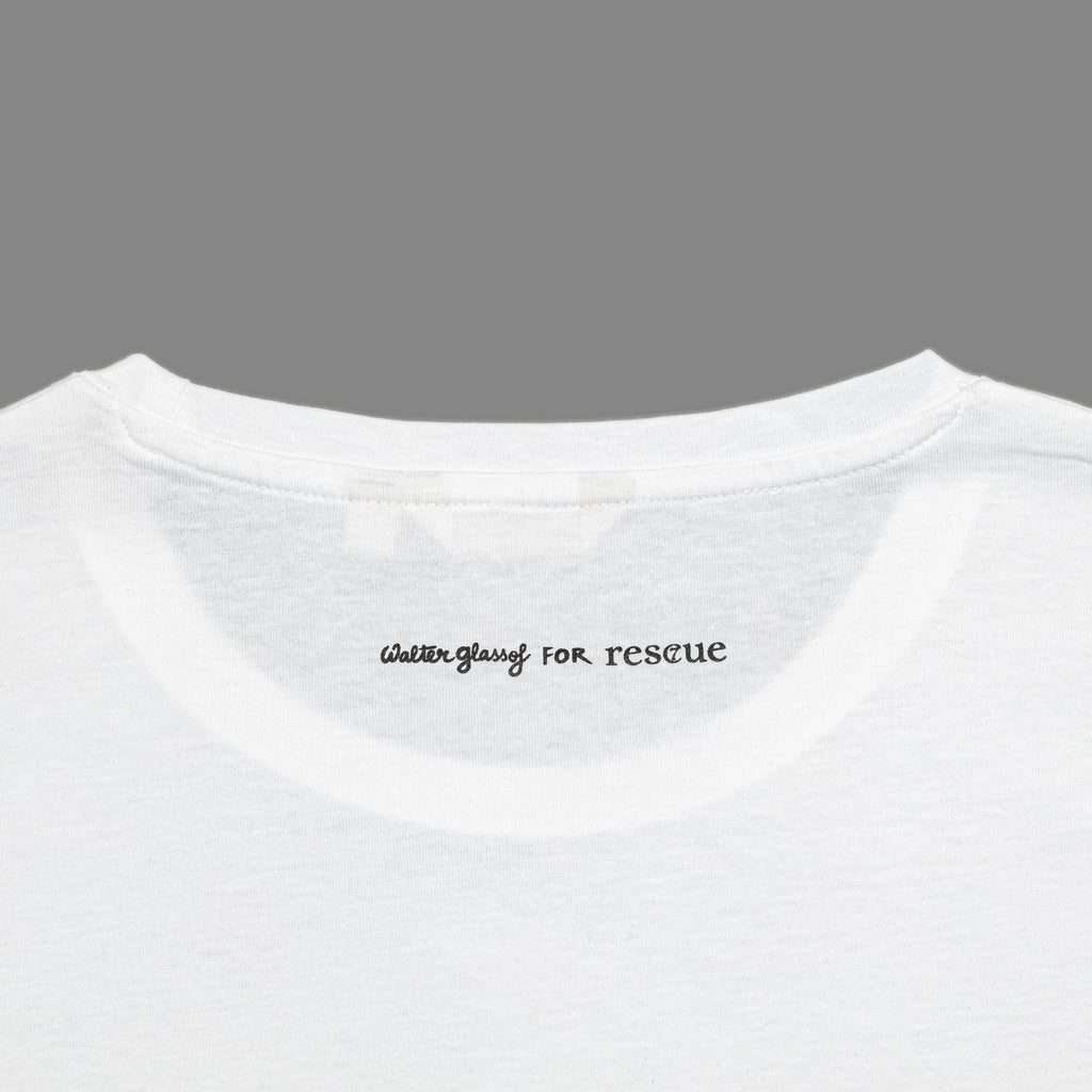 RESCUE T-Shirt – Love White Graphic Tee