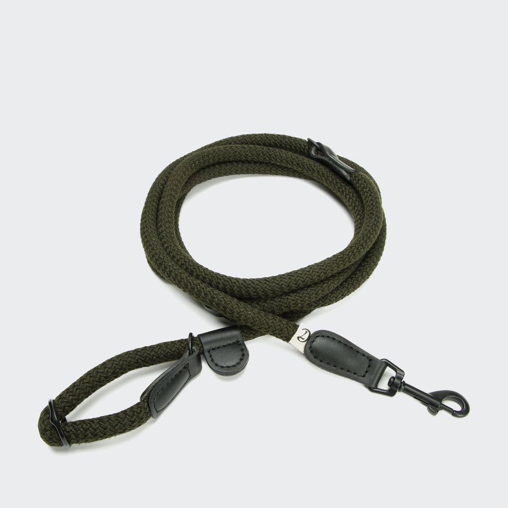 Mauerpark Olive Slip Lead - Comfortable Training Leash for Dogs