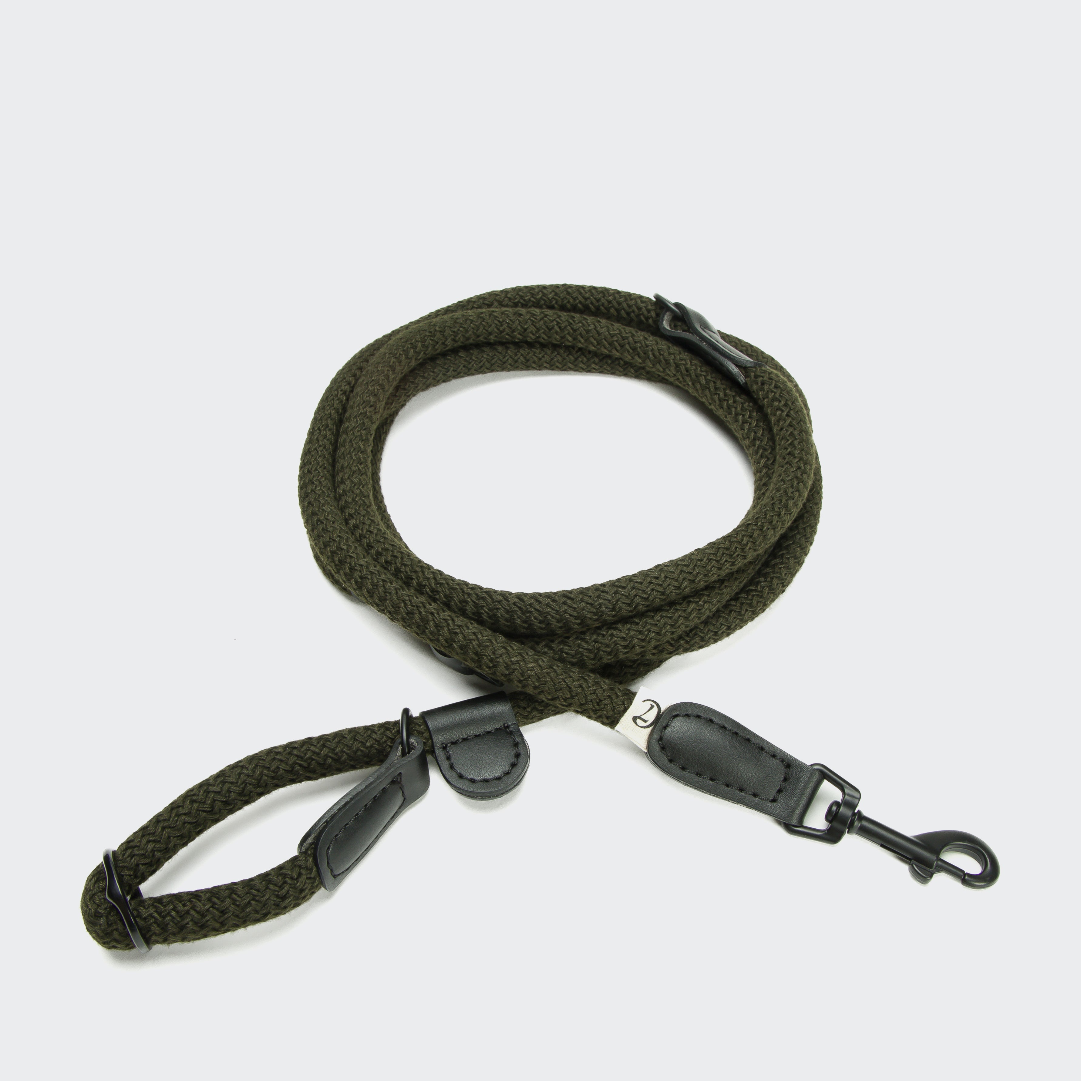 Mauerpark Olive Slip Lead - Comfortable Training Leash for Dogs