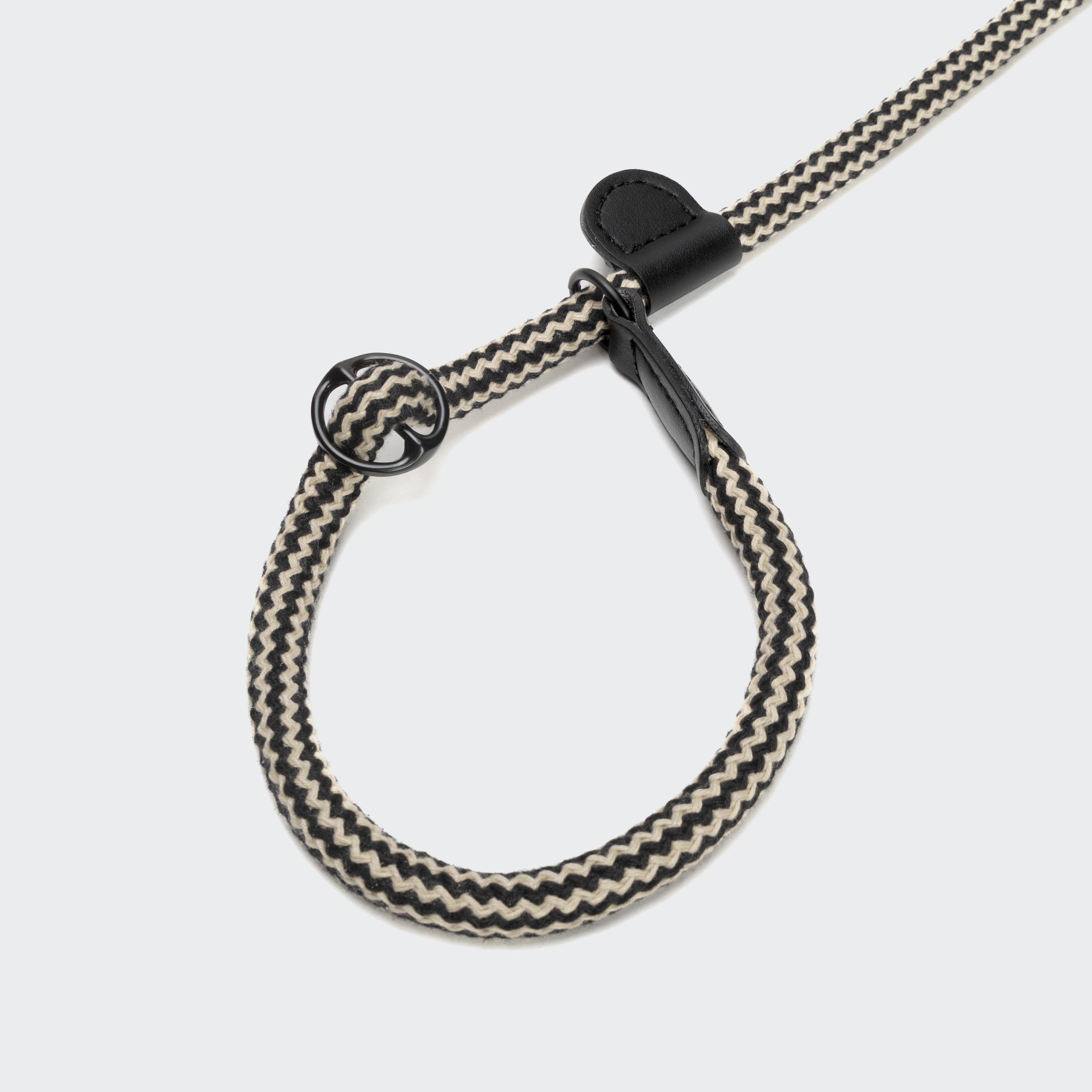 Mauerpark Zigzag Slip Lead - Black