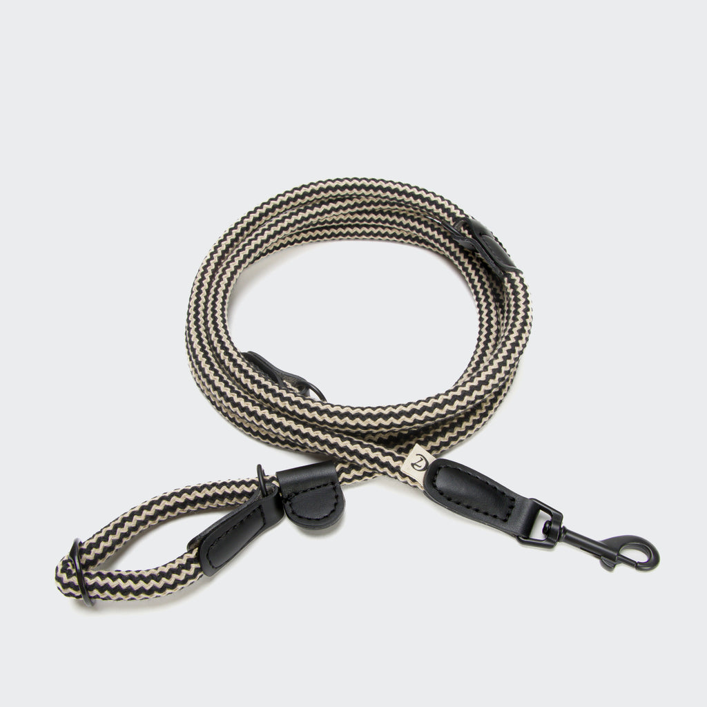 Mauerpark Zigzag Slip Lead - Black