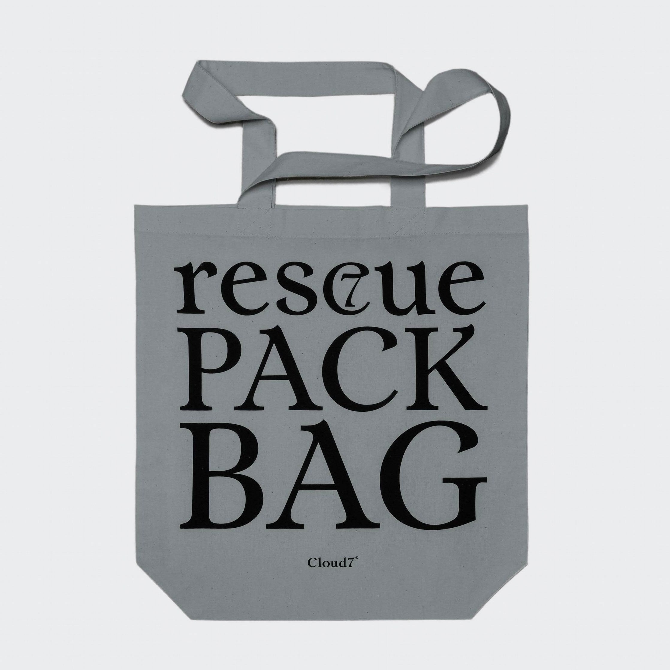 RESC7UE Tote Bag in Dusty Grey