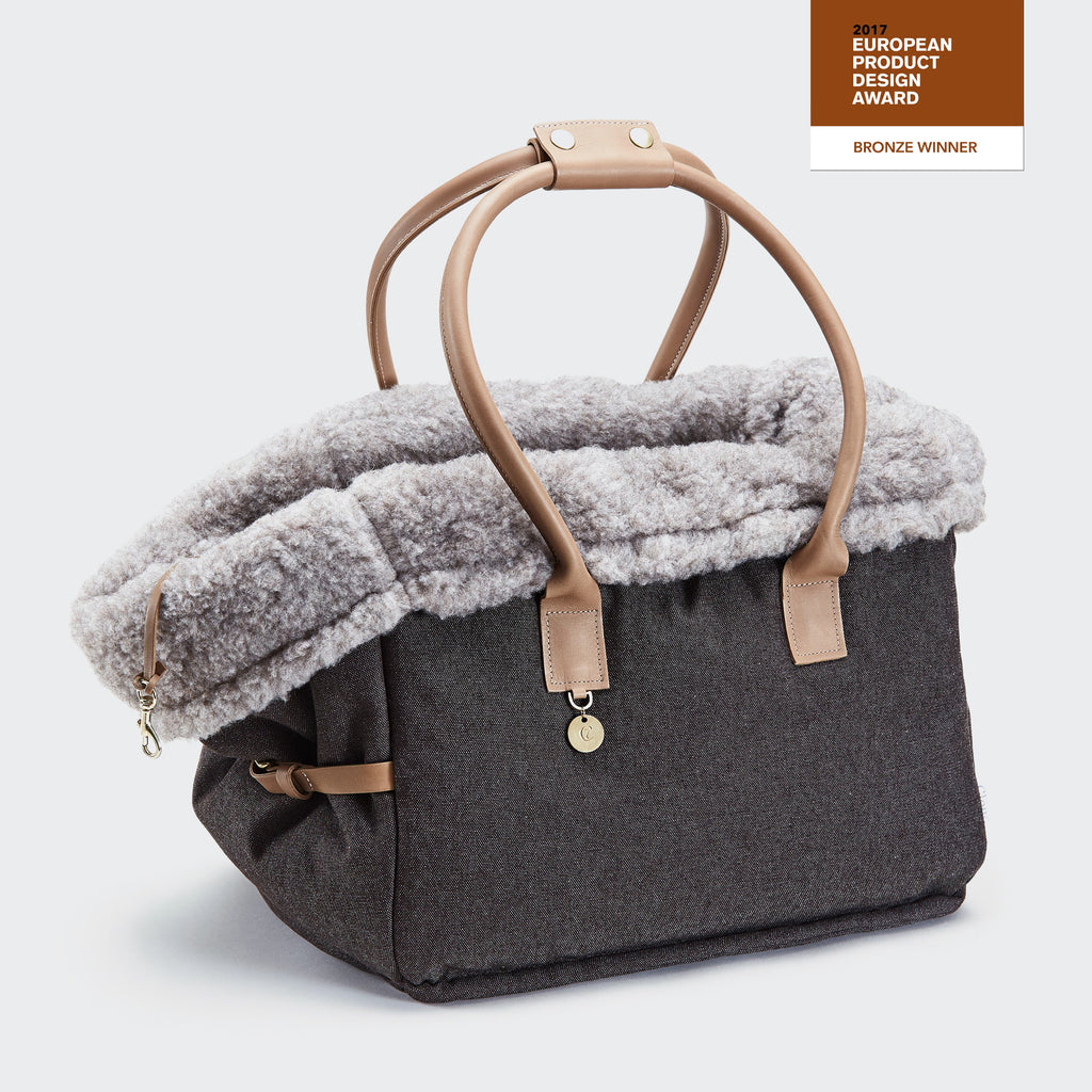 Chic Como Heather Brown Dog Bag