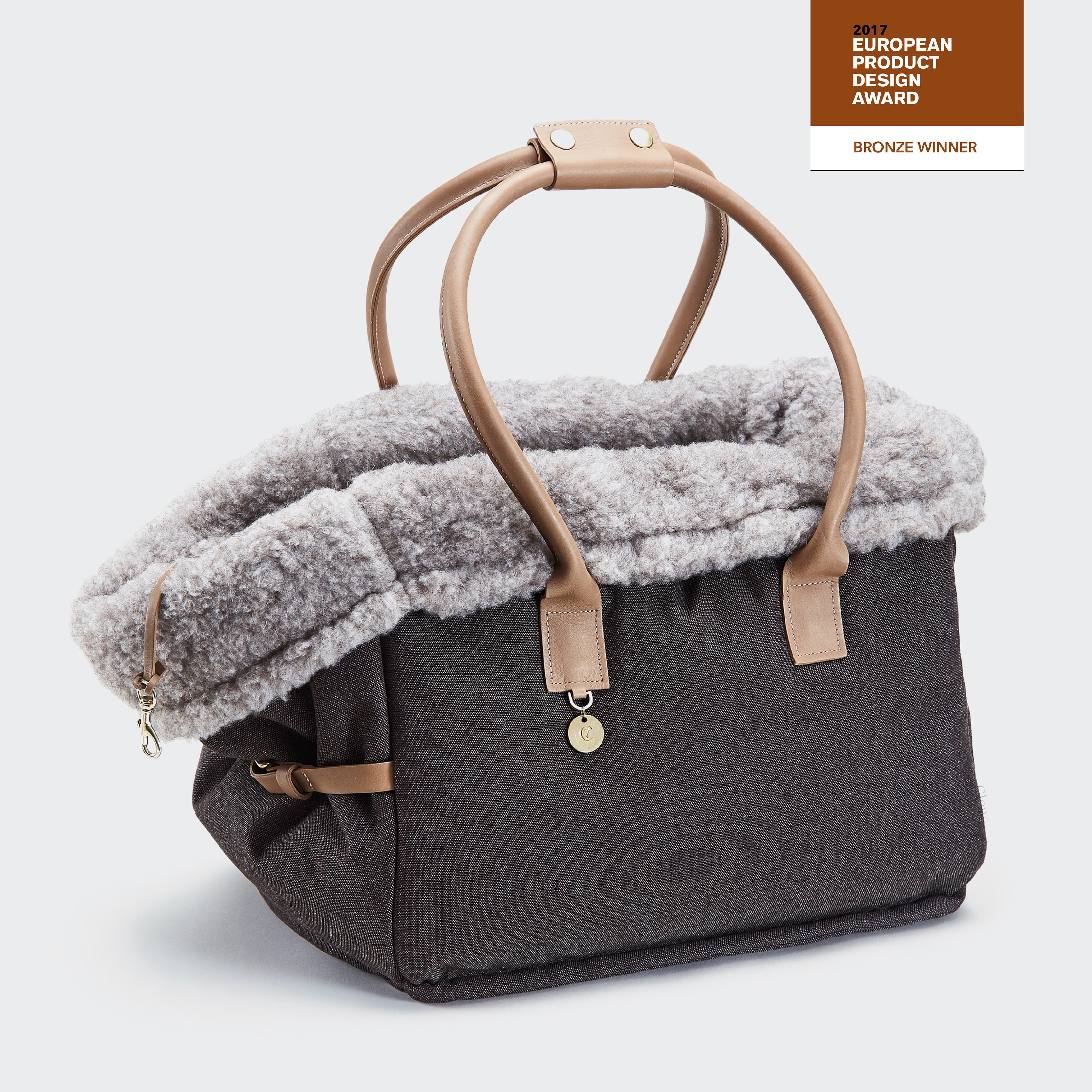 Chic Como Heather Brown Dog Bag