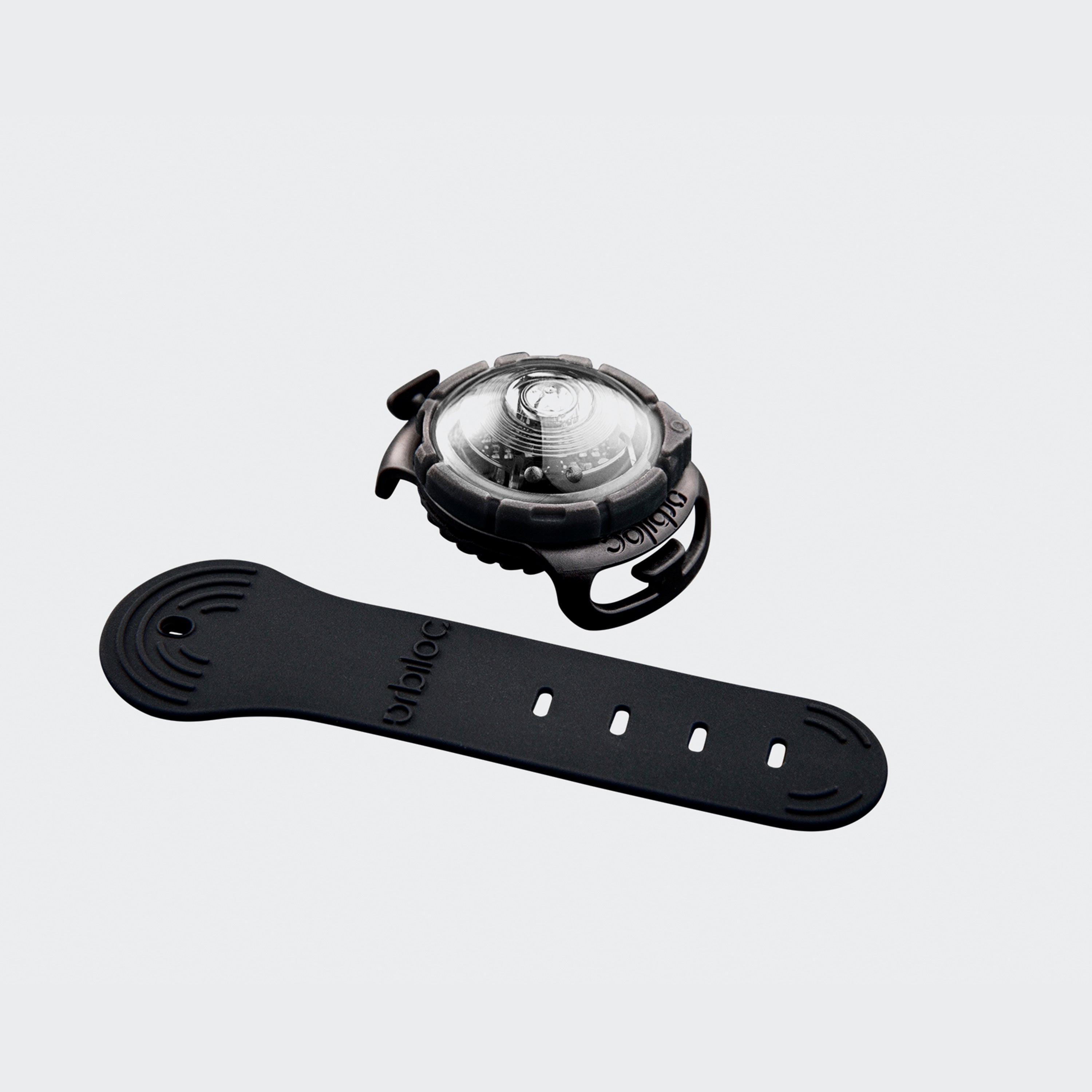Orbiloc Dog Dual™ Safety Light – White, Ultra-Visible for Nighttime Walks